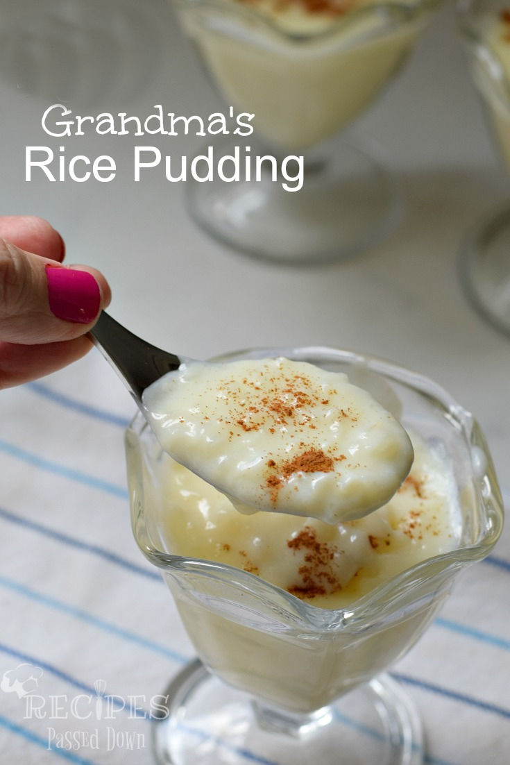 rice pudding recipe 