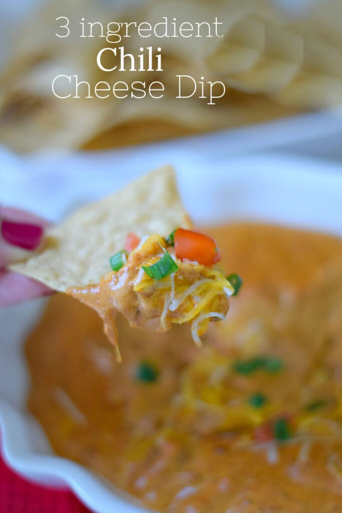 Chili Cheese Dip Recipe {Three Ingredients!} Recipes Passed Down