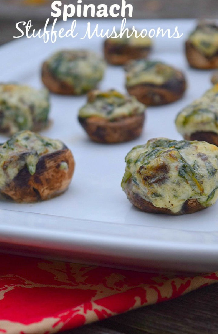 spinach stuffed mushrooms 