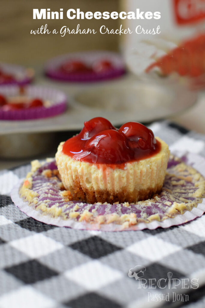 Mini Cheesecakes With A Graham Cracker Crust Recipes Passed Down   DSC 0086 1 Mini Cheesecakes Rpd 683x1024 