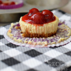 Read more about the article Mini Cheesecakes {with a Graham Cracker Crust}
