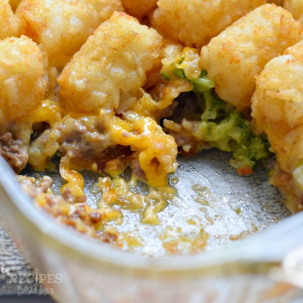 You are currently viewing Tater Tot Casserole {So Good!}