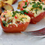 grilled tomatoes with cheese
