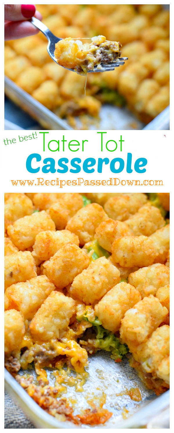 tater tot beef and cheese casserole 