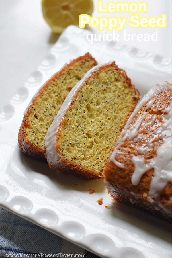 lemon poppy seed bread 