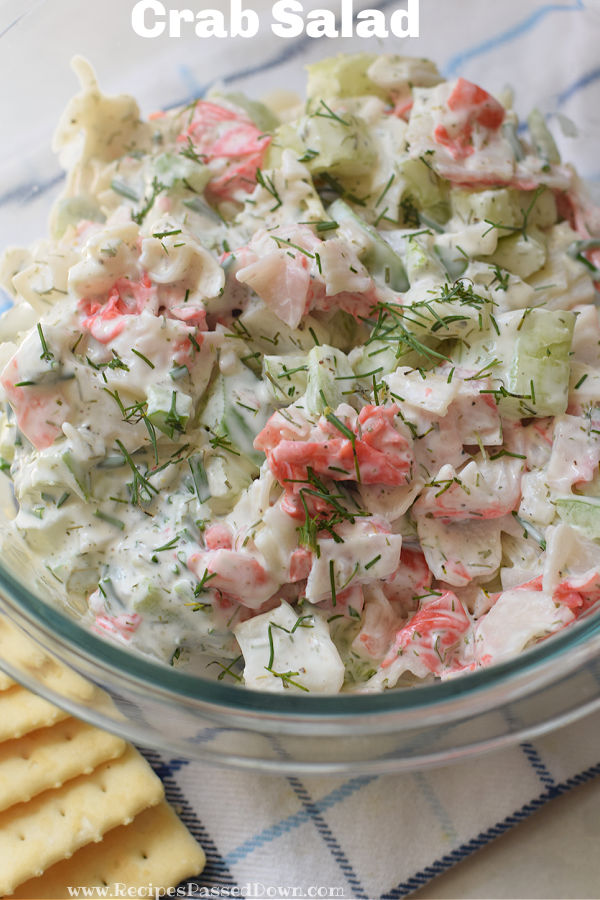 crab salad 