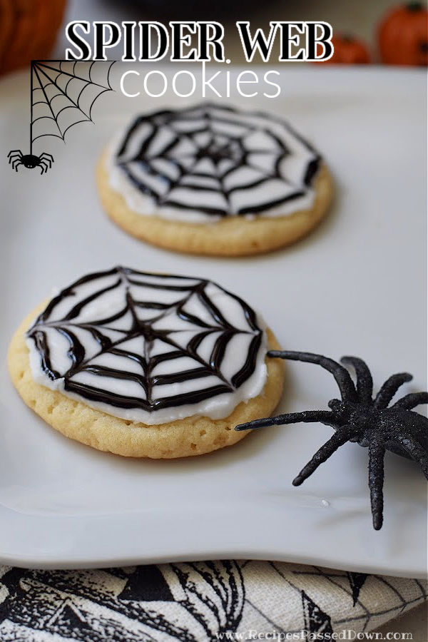 spider web cookies 