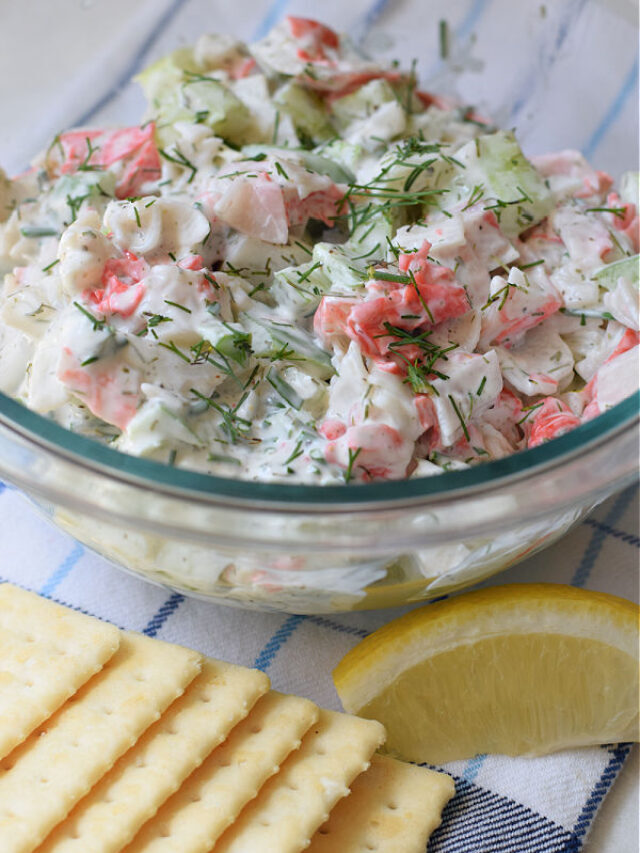 Easy & Delicious Crab Salad