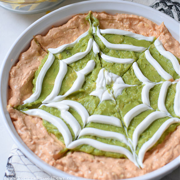 You are currently viewing Spider Web Taco Dip for Halloween