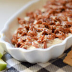 Delicious Salted Caramel Cheesecake Dip with Pecans Recipe