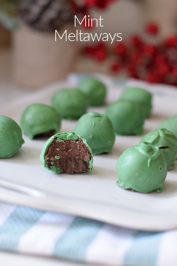 Mint Meltaways Homemade Truffle Recipe - Recipes Passed Down