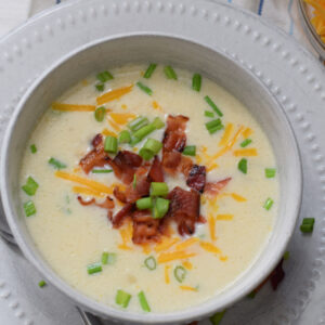 Read more about the article Baked Potato Soup