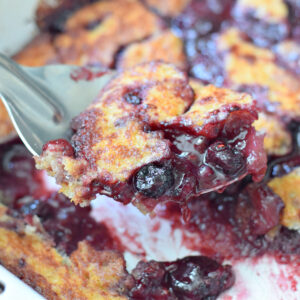 mixed berry cobbler