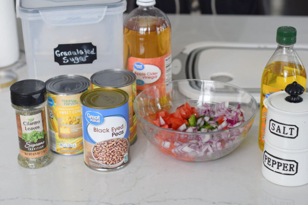 black eyed pea salad ingredients 