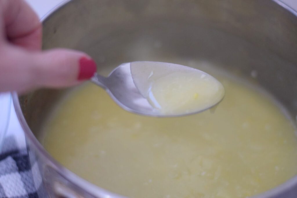 making taffy apple salad pudding