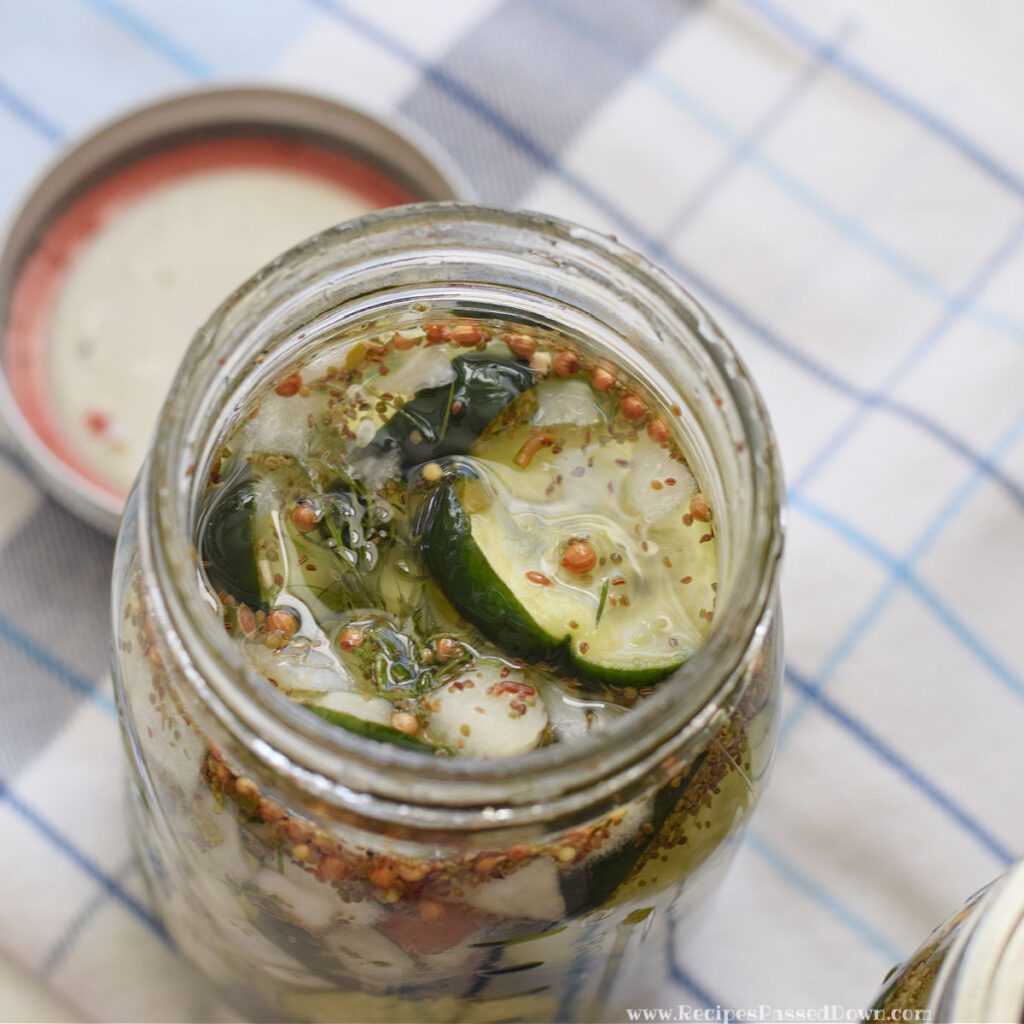 sweet refrigerator pickles