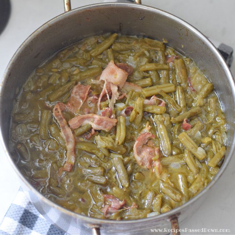 Copycat cracker barrel green beans recipes passed down