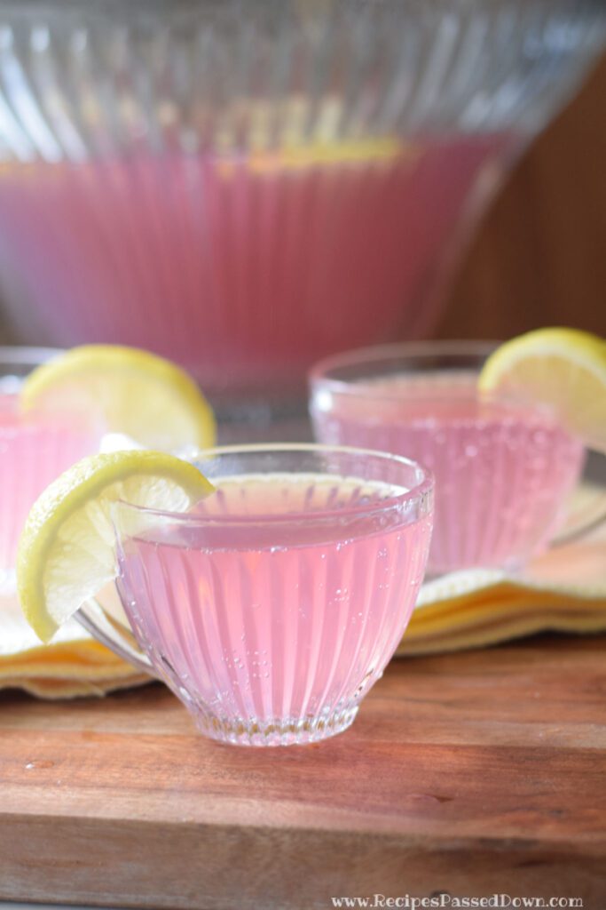 pink lemonade punch 